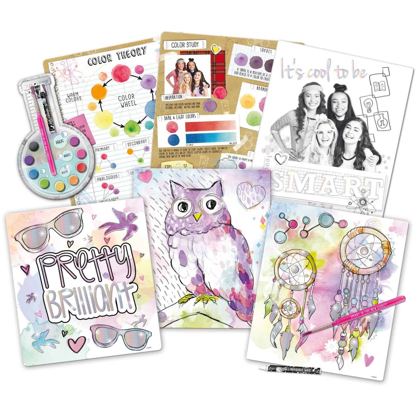 Project Mc2 Ultimate Watercolor Paintfolio Art Kit for Kids
