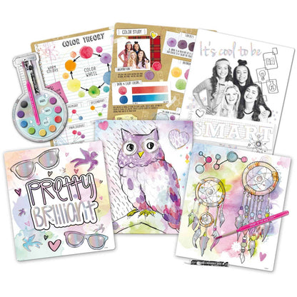 Project Mc2 Ultimate Watercolor Paintfolio Art Kit for Kids