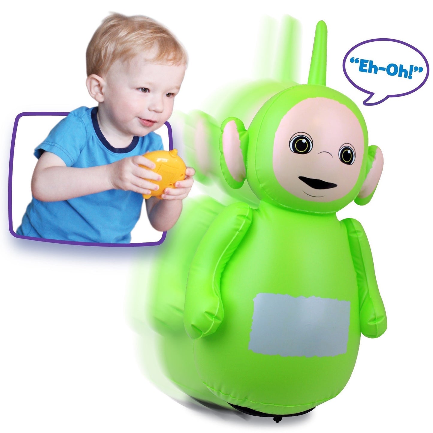 Teletubbies Remote Control Inflatable Dipsy - Green