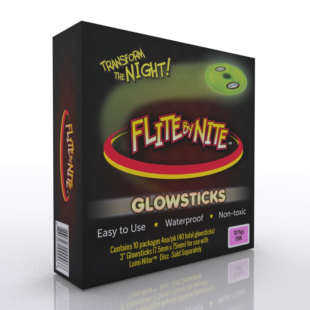 Lumi-niter Pink Glowstick Refills – Light up the Night!