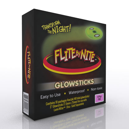 Lumi-niter Pink Glowstick Refills – Light up the Night!