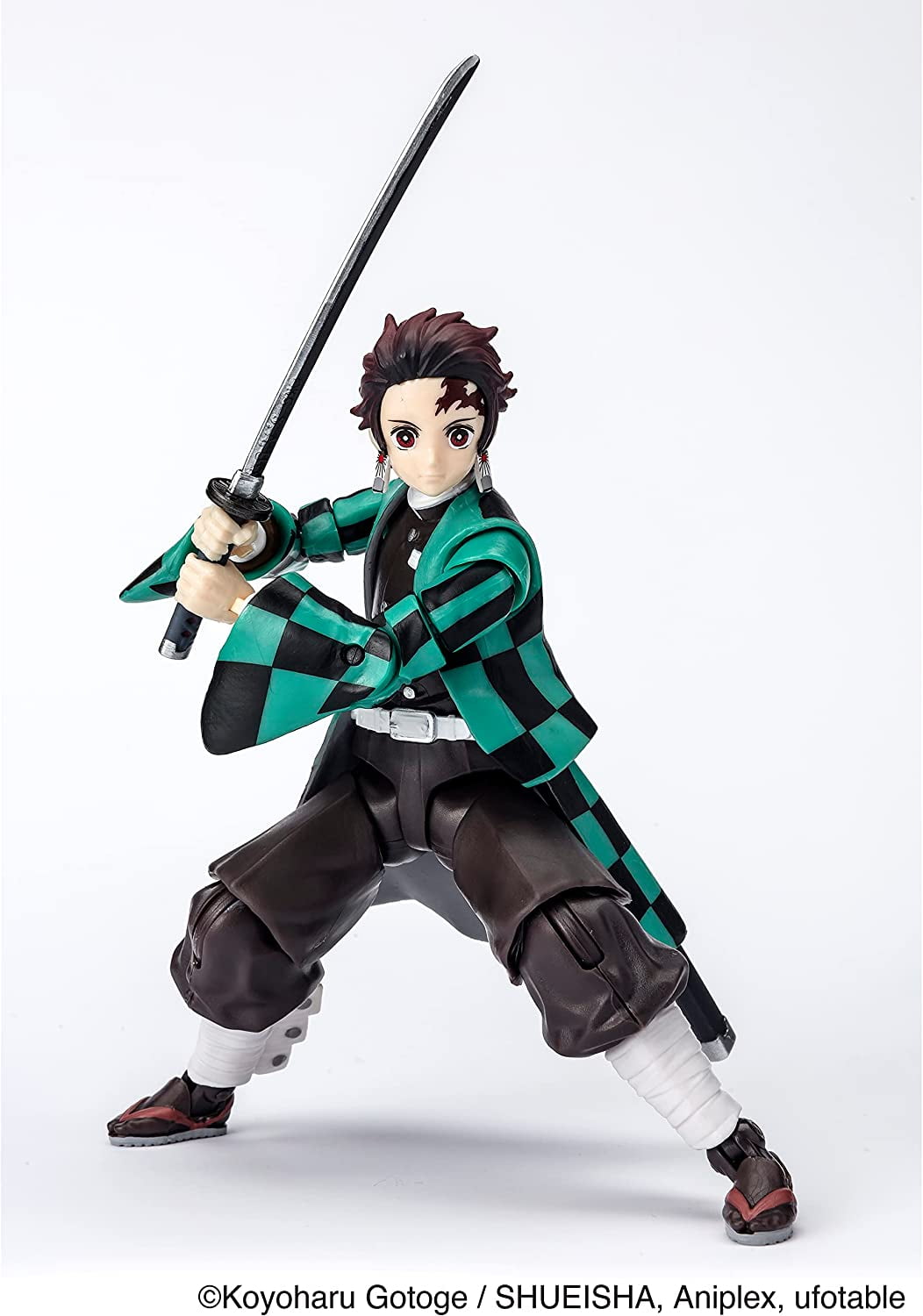 Demon Slayer: Tanjiro Kamado 5 Inch Articulated Action Figure