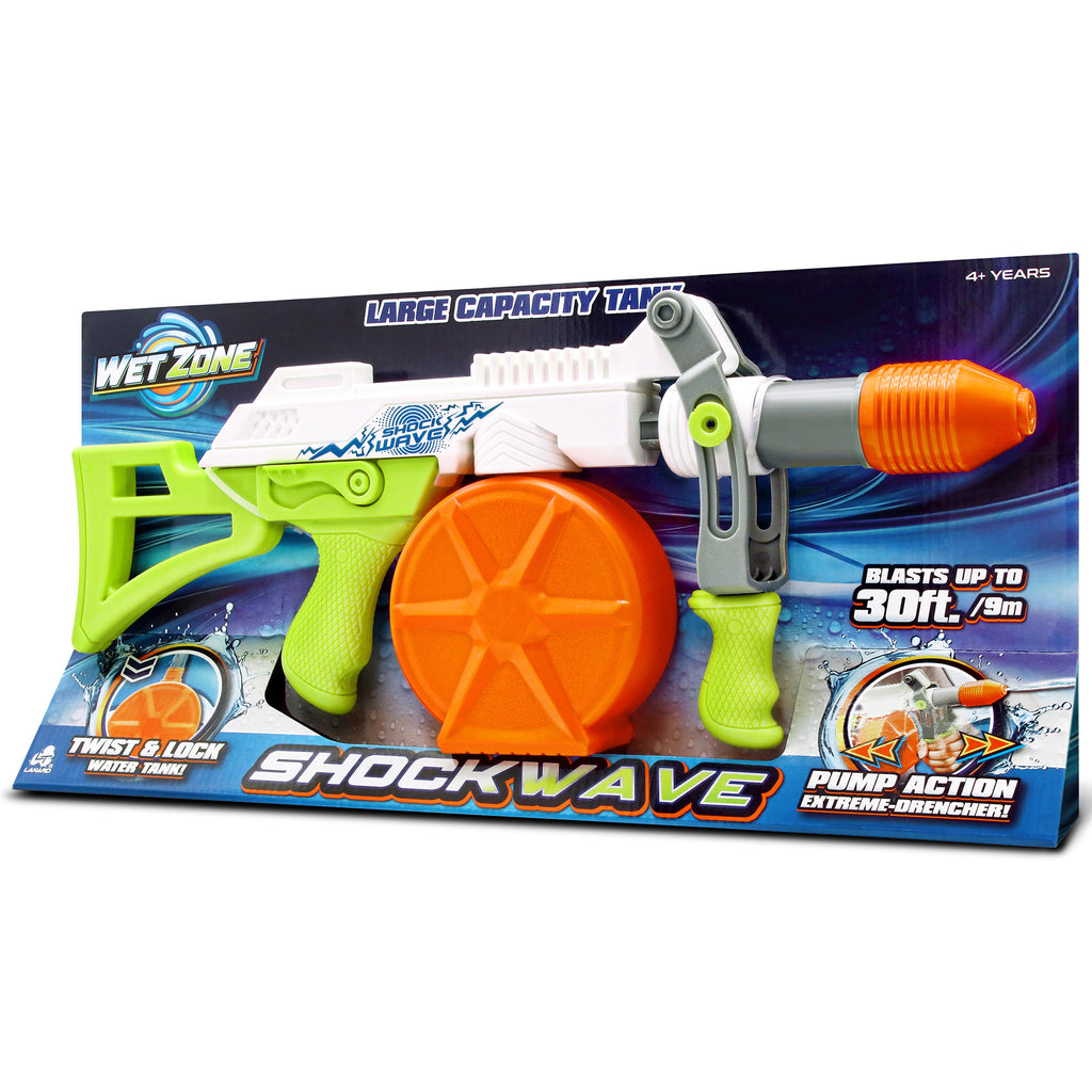 Lanard Shock Wave Water Blaster With 30-Foot Range – Toys