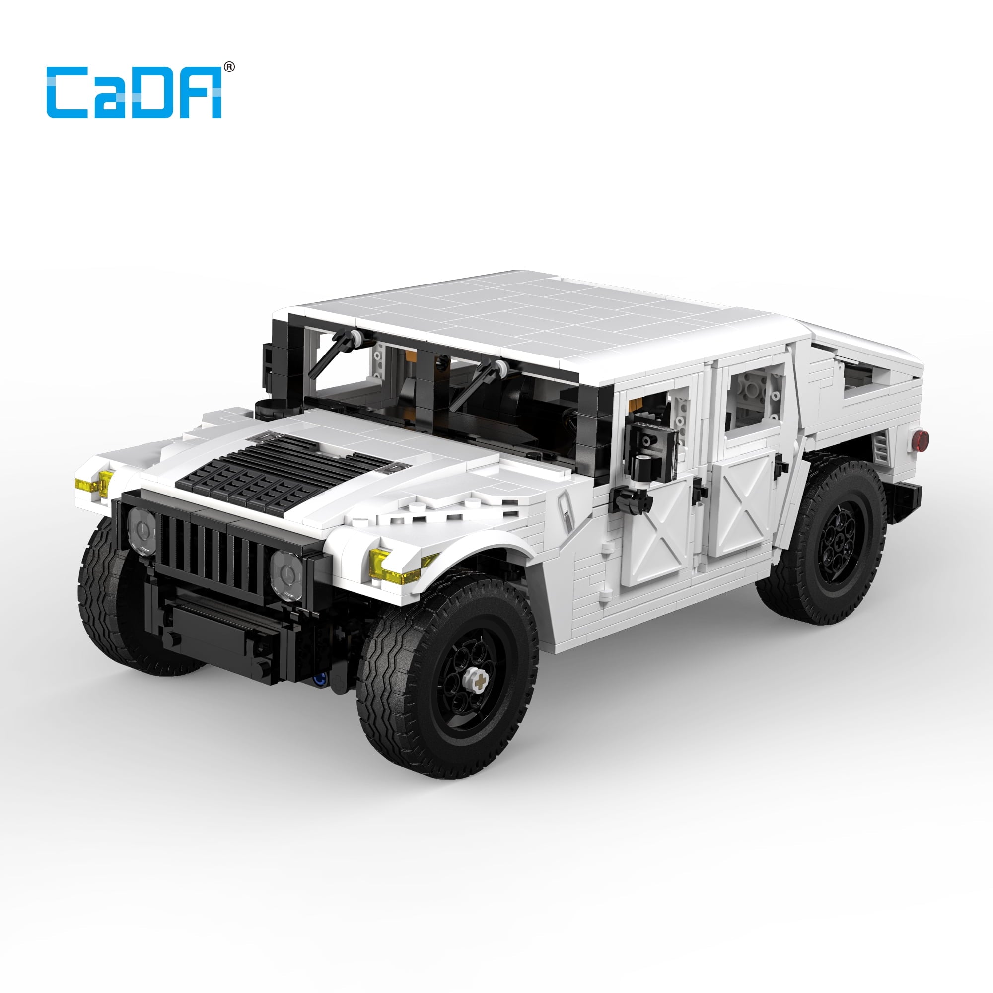 CaDA Humvee SUV 1:12 Scale Collector's Edition Remote-Controlled Off-R ...