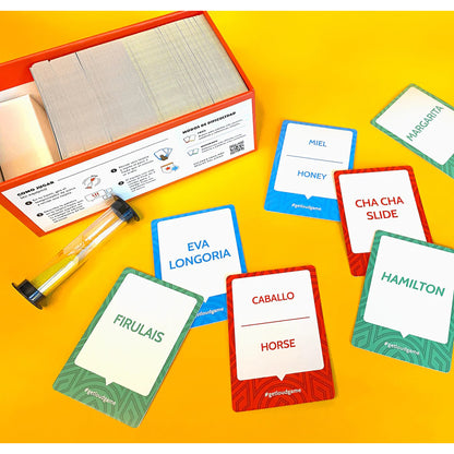 Tragos Get Loud Bilingual Word Guessing Party Game, Age 8+