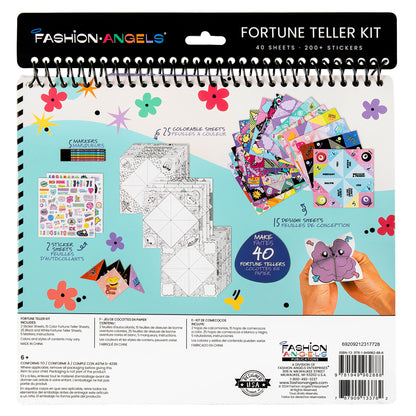 Creative Kids Secret Message Fortune Teller Portfolio - Art and Craft Kit
