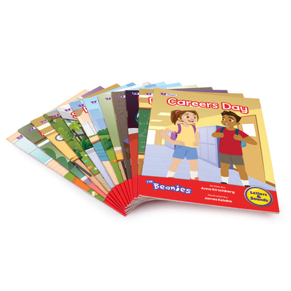 Junior Learning Beanies Diversity 12-Book Set - Phase 6 Hi-Lo Decodables