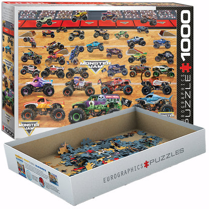 Monster Jam Extreme Showdown Jigsaw Puzzle - 1000 pc