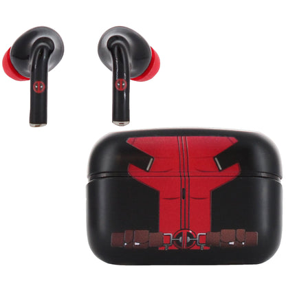 Exquisite Gaming Deadpool Pro Buds & Holdems - Marvel Bluetooth Earbuds
