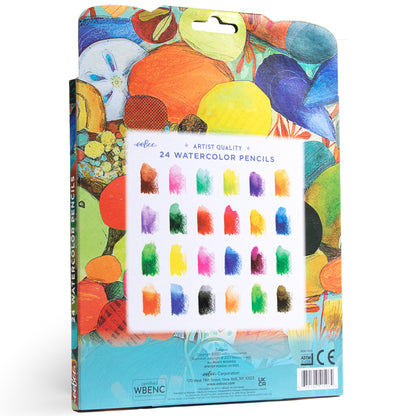 Watercolor Pencils: Tidepool - 24 pc