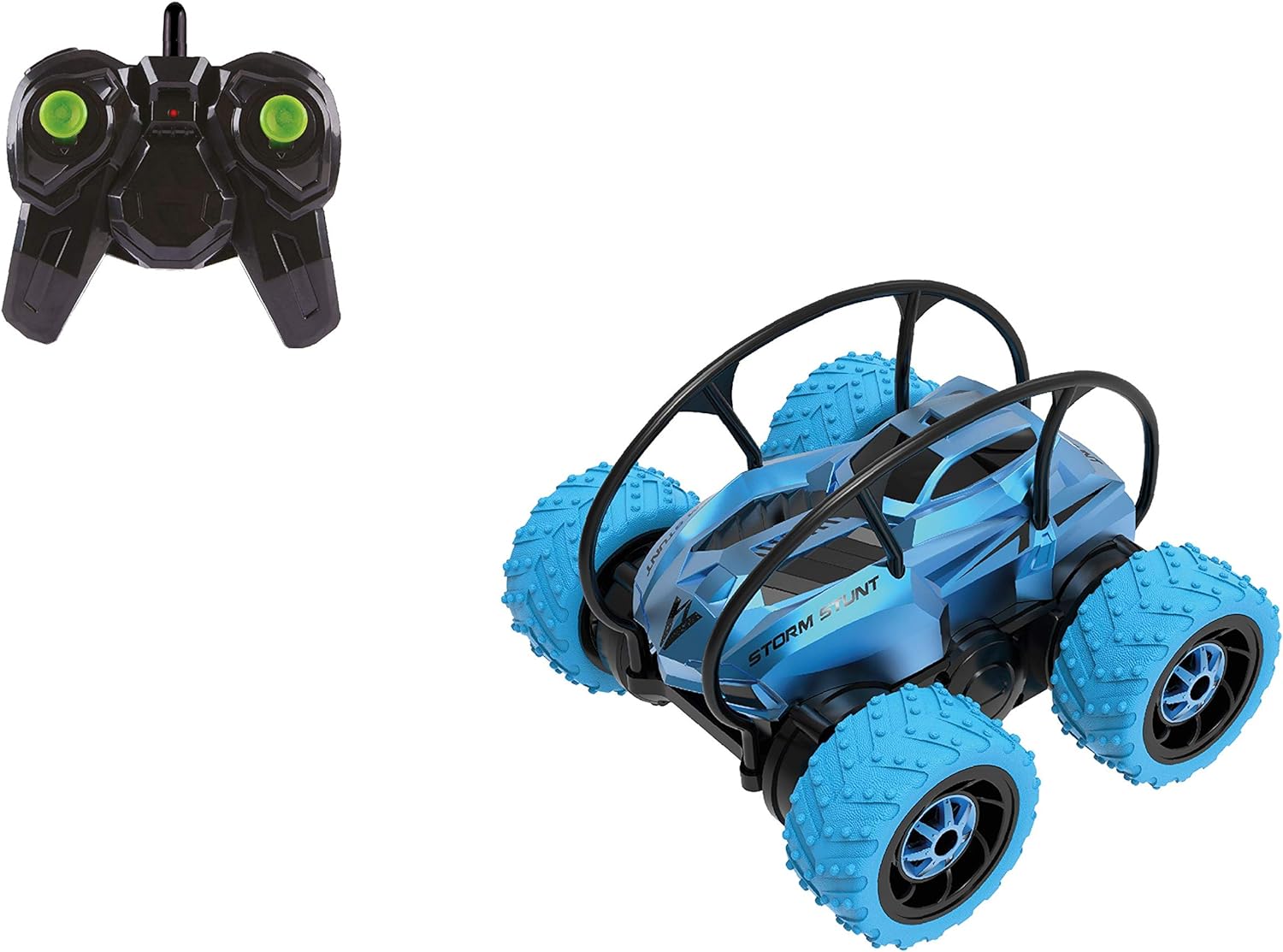 Control Blue Toy Goodly Toys Remote Control Stunt Vehicle - Four Wheel Drive - Blue ...
