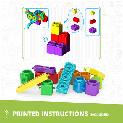 Engino Qboidz Elephant 11-in-1 Building Set for Kids 4+