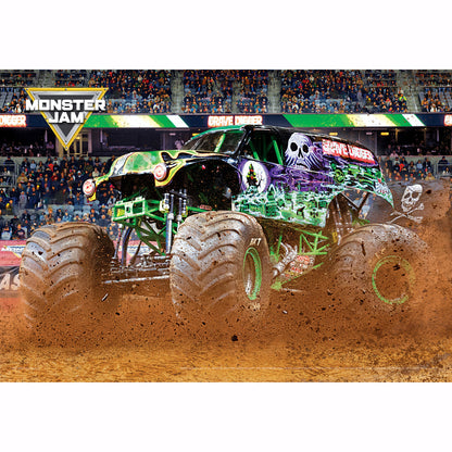 Monster Jam Grave Digger 550pc Jigsaw Puzzle in Collectible Tin