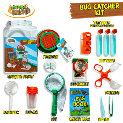 Nature Bound Bug Catcher Kit – Ultimate 20pc Exploration Set for Kids