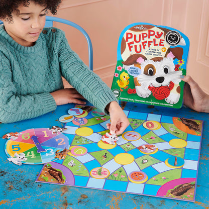 Puppy Fuffle Family Spinner Board Game