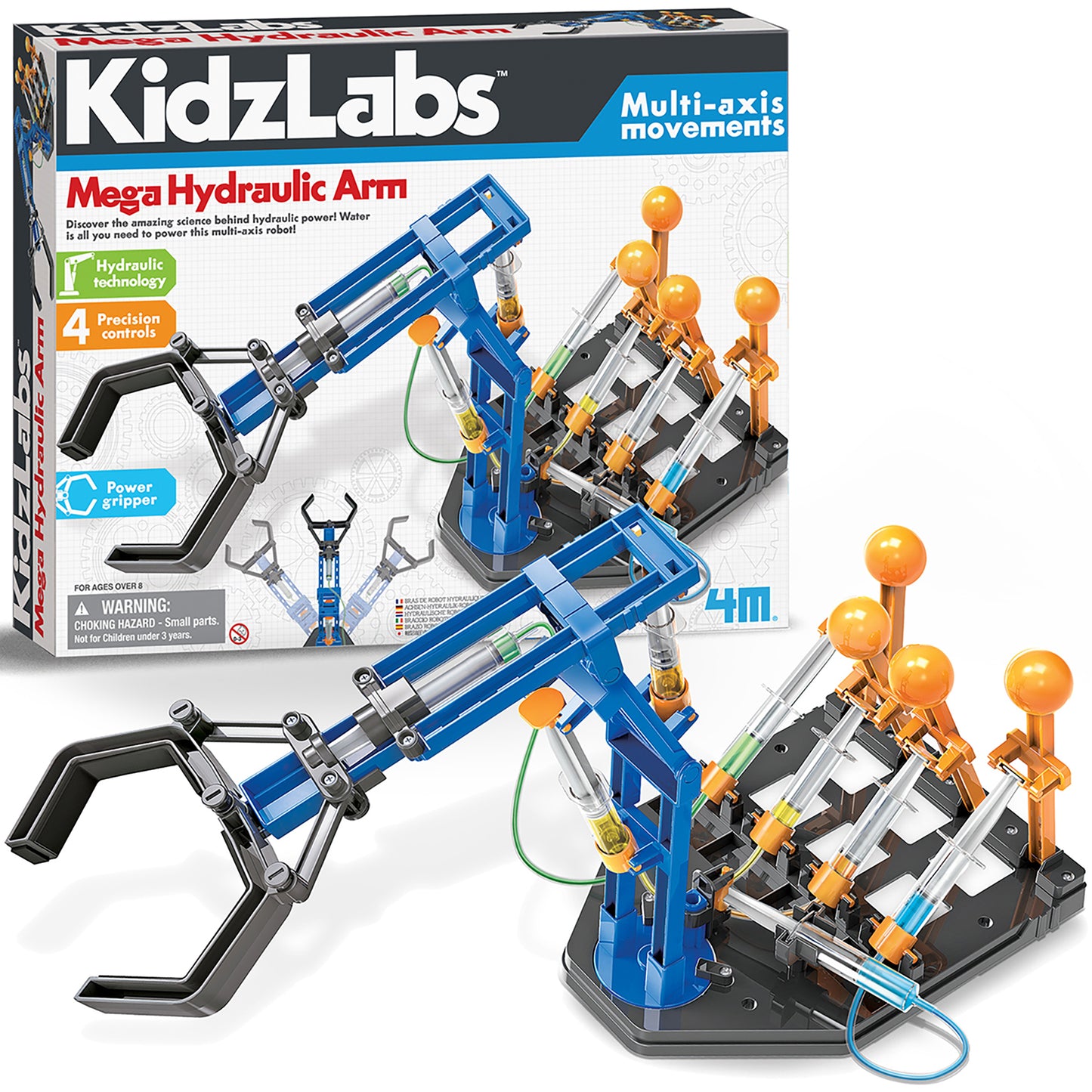 KidzLabs Mega Hydraulic Arm Engineering Science Kit
