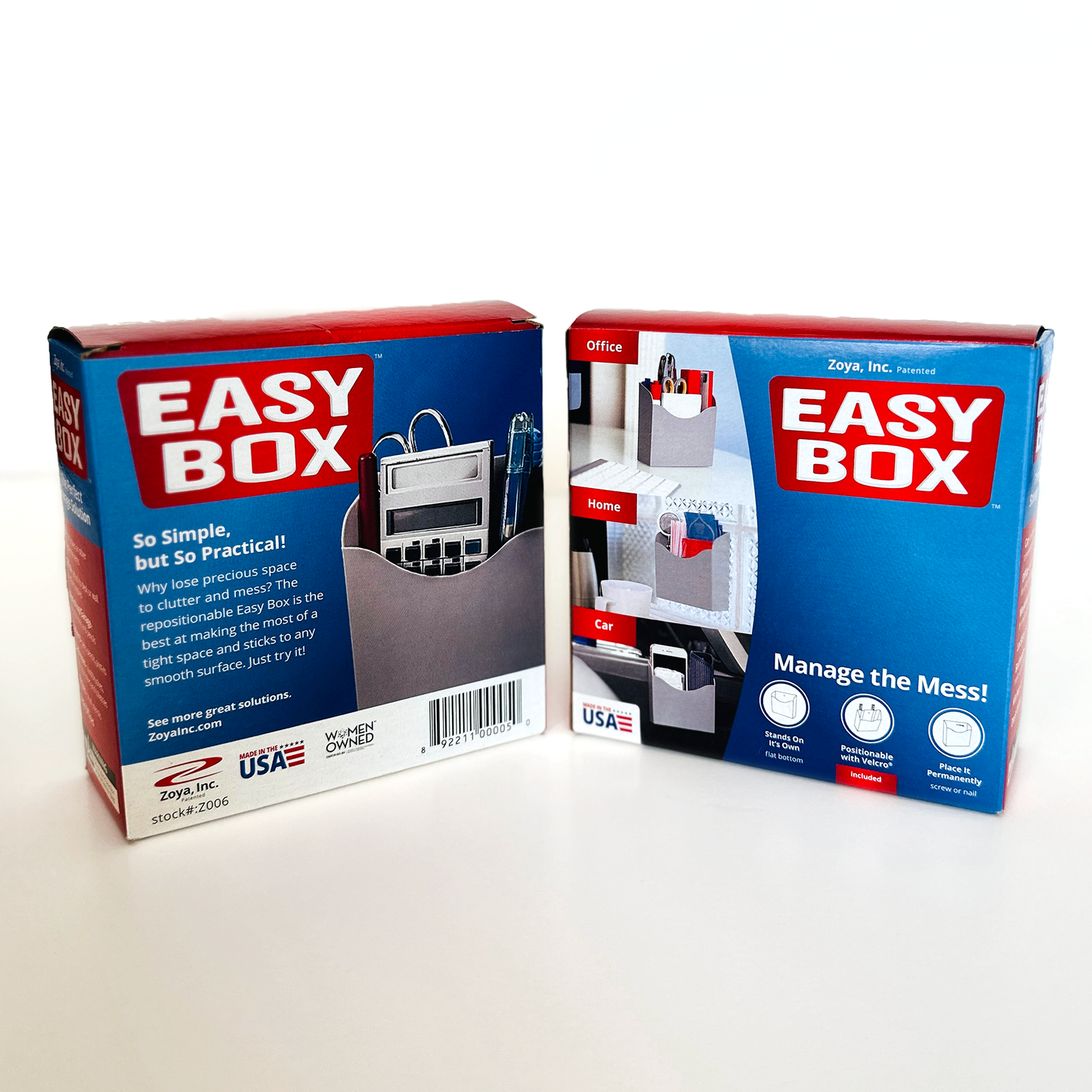 Zoya Easy Box Organizer 2-Pk: Ultimate Storage Solution