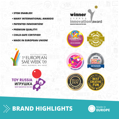 Engino Qboidz Baby - My First Steps 44pc Toddler Building Set