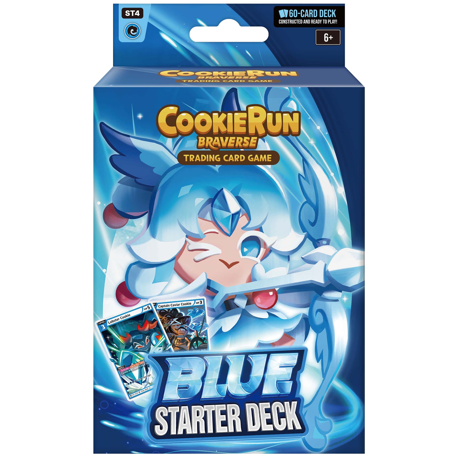 CookieRun Braverse Blue Starter Deck Trading Card Game 60-card set with character artwork