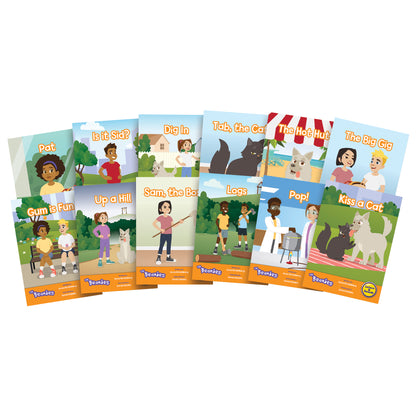 Junior Learning Beanies Diversity - 12 Book Phase 2 Decodables Set