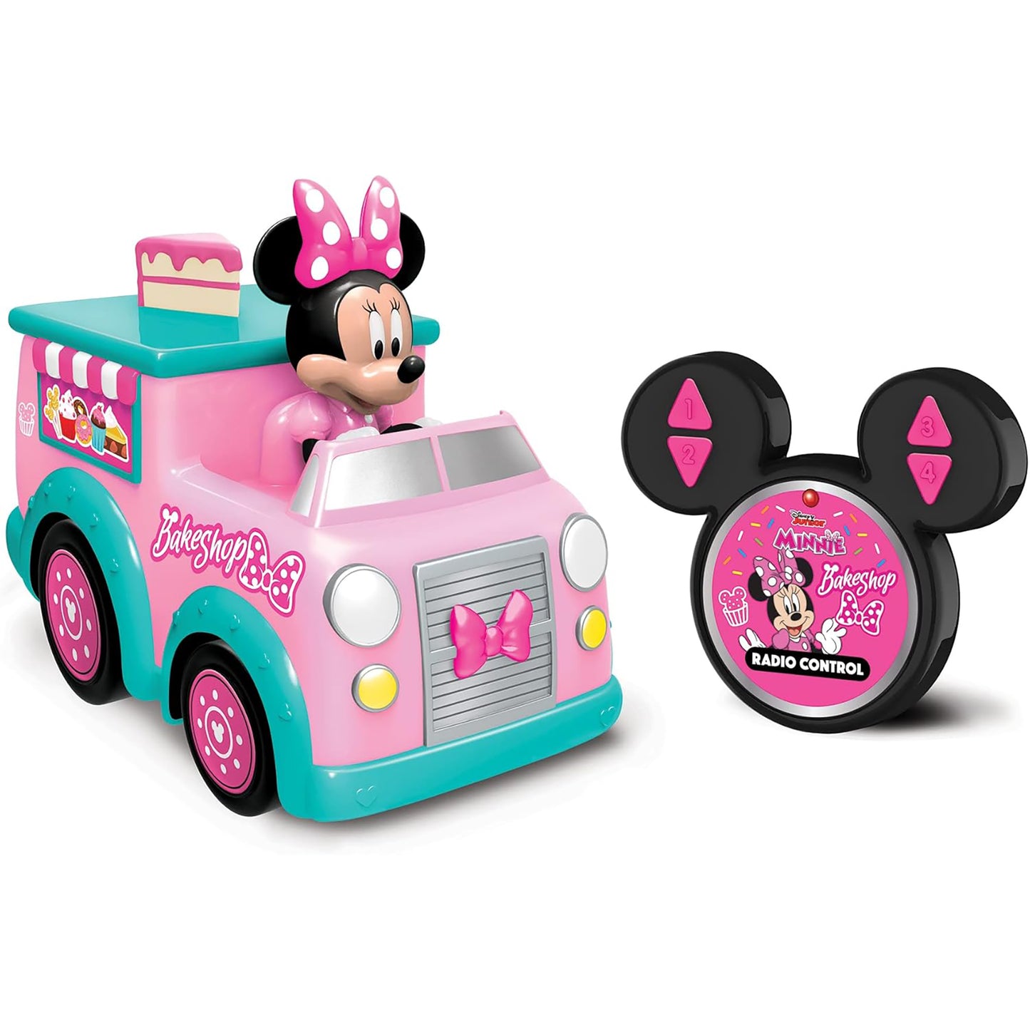 Disney Junior Remote-Control Minnie's Bakeshop Truck - 2.4GHz - Pink