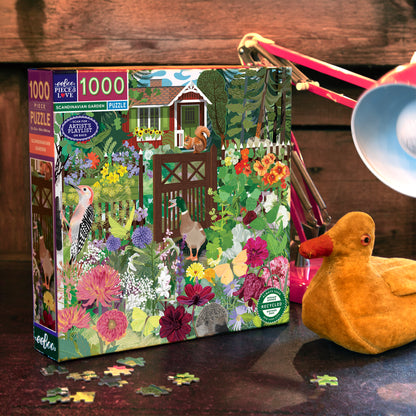 Piece&Love Scandinavian Garden 1000 pc Puzzle