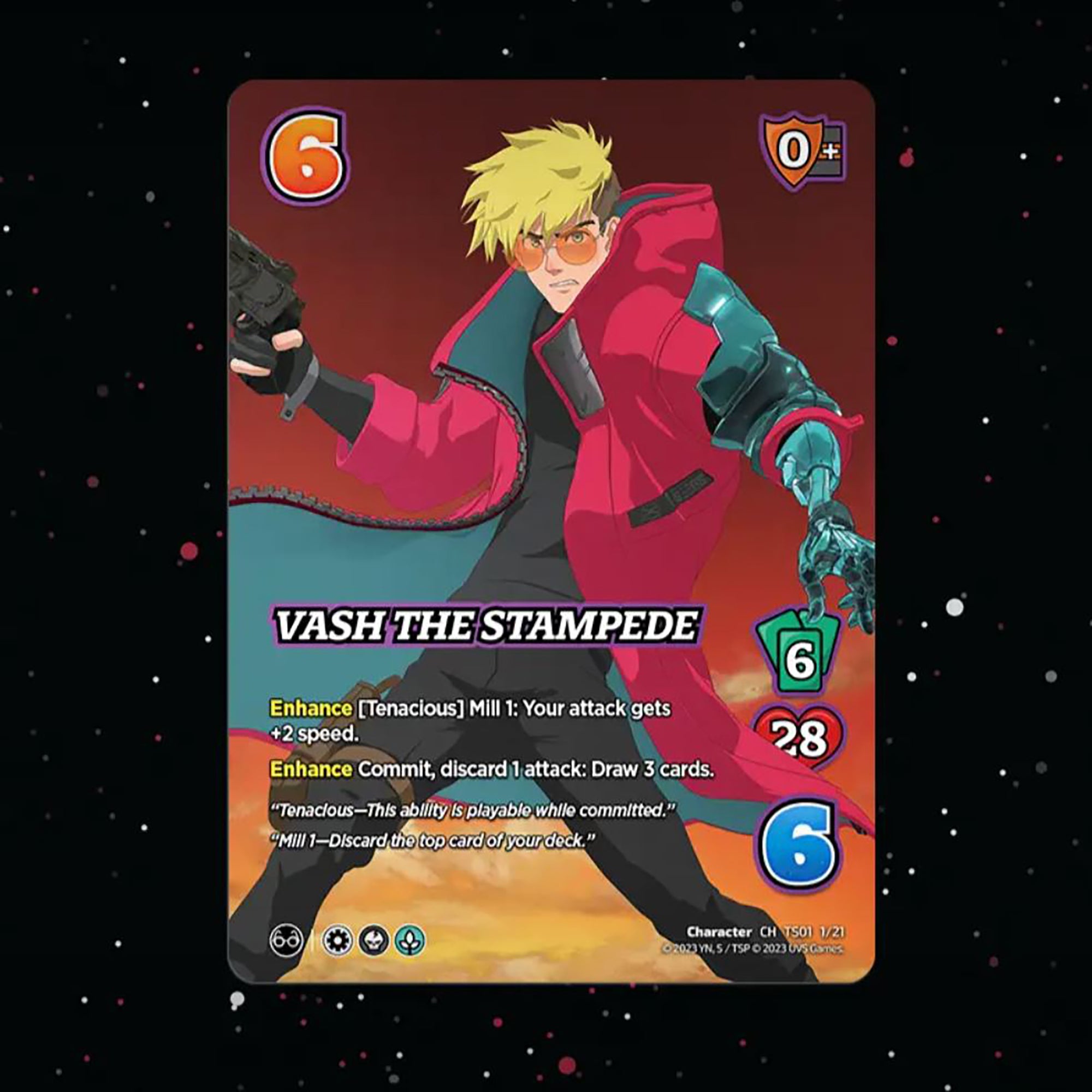 UniVersus: Trigun Stampede Challenger Deck - Duel with Vash