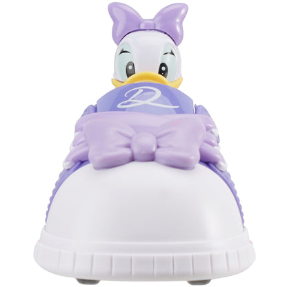 Disney Jr Daisy Pull-Back Vehicle purple shoe-shaped toy car