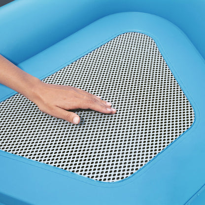 Hydro Force Day Drifter Island - 5 Person XL Water Float with Mesh Seats and Cup Holders