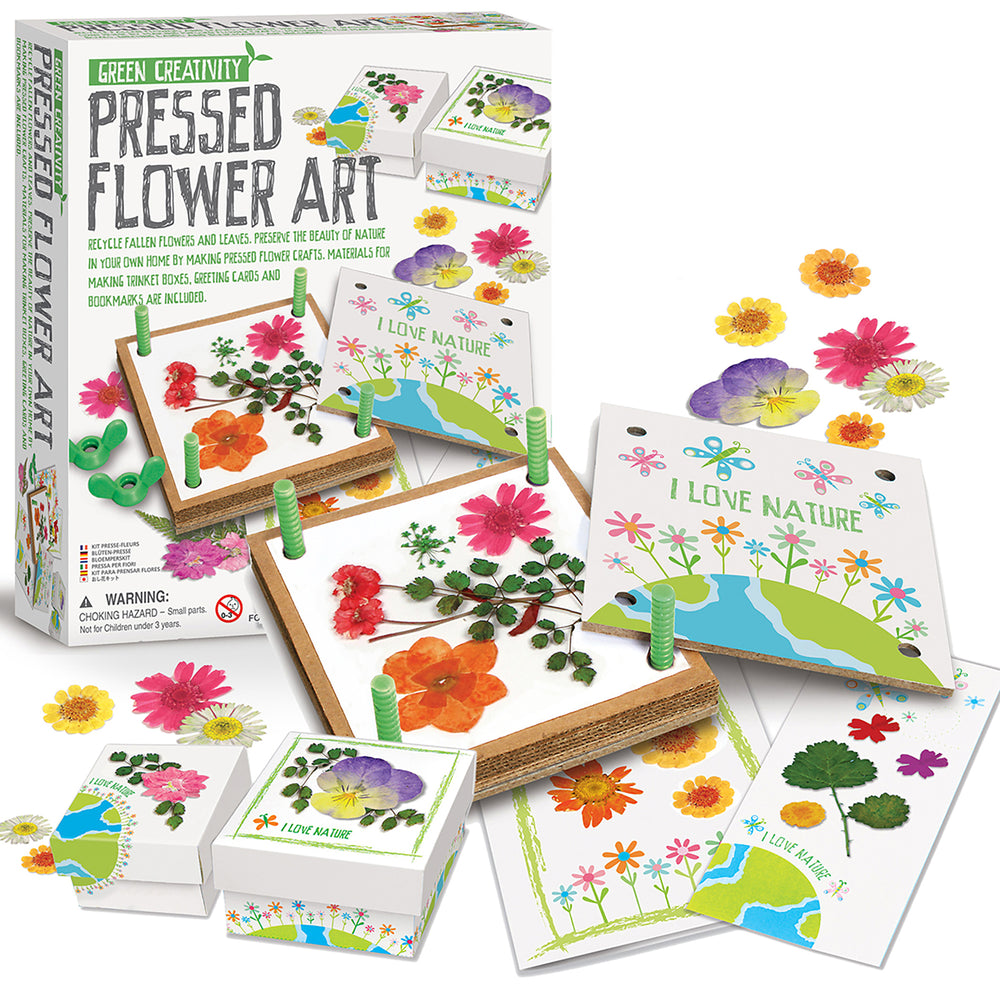 Green Creativity: Pressed Flower Art