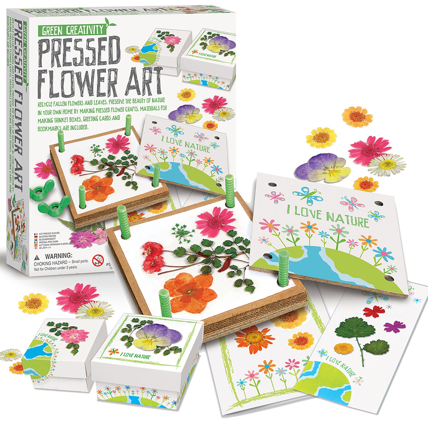 Green Creativity: Pressed Flower Art