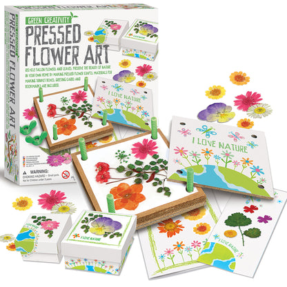 Green Creativity: Pressed Flower Art