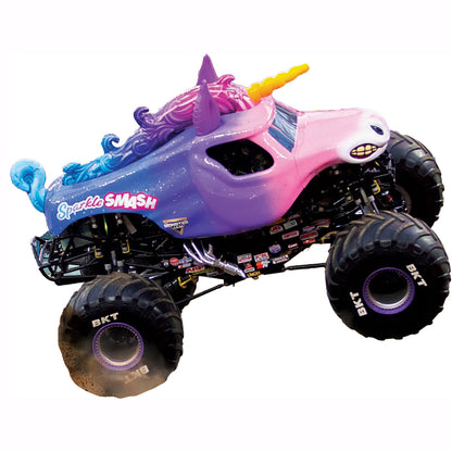 Monster Jam Sparkle Smash 100pc Puzzle with Insulated Lunch Box