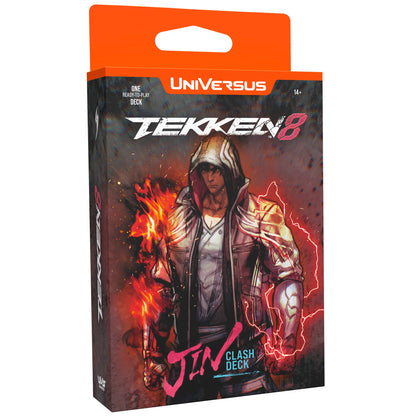 Tekken 8 UniVersus Jin Kazama Clash Deck Card Game