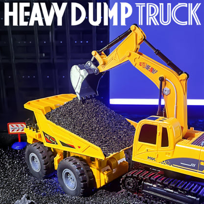 CMJ RC Car: Twin Pack - Digger & Dumper