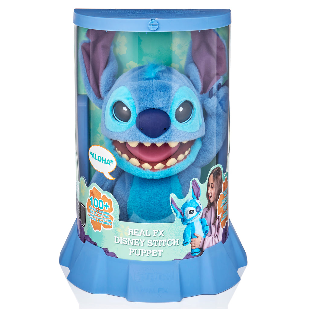 スティッチREALFX DISNEY STITCH PUPPET Disney: RealFX Stitch Puppet – Toys