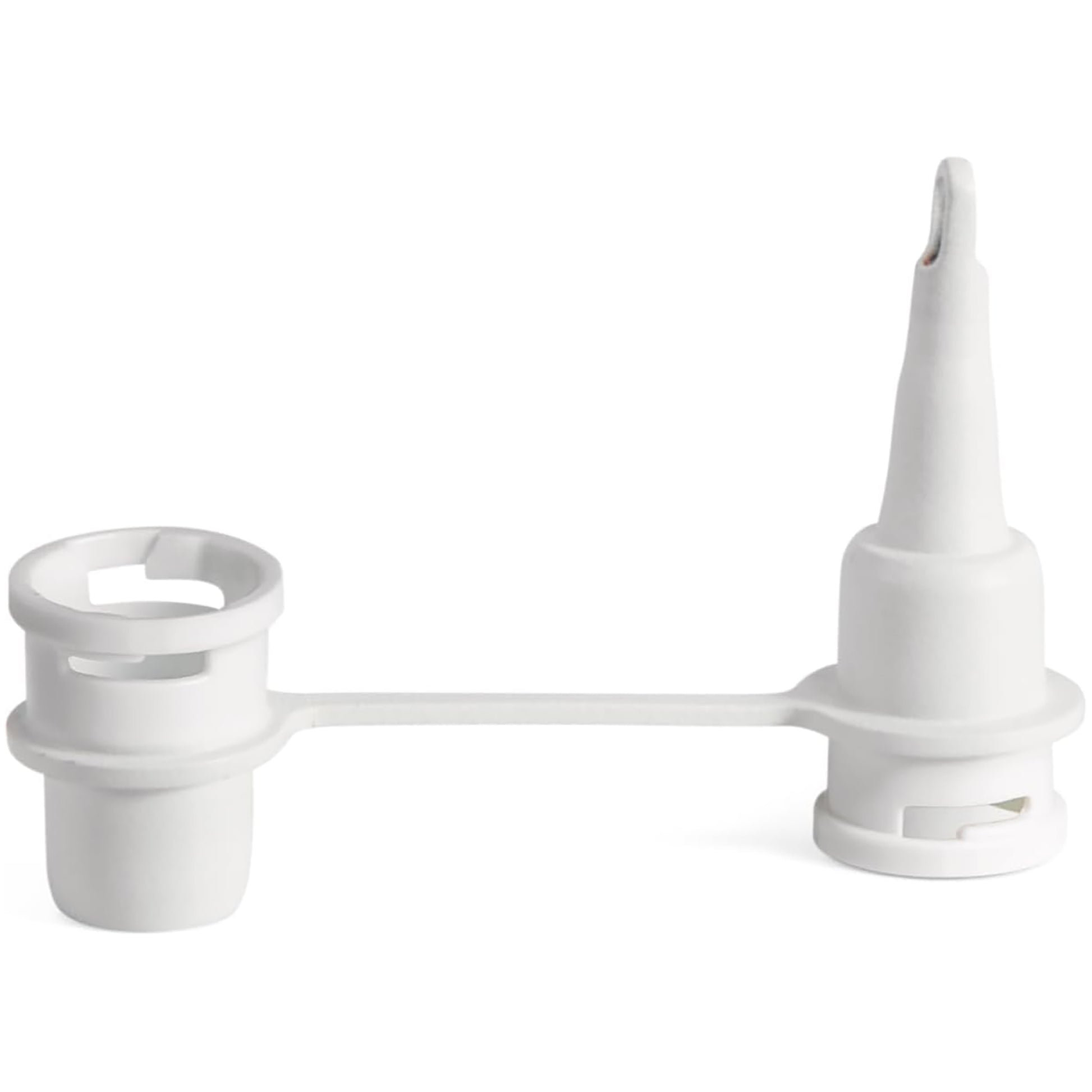 Quickfill USB200R air pump with white connector nozzles and tube