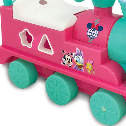 Kiddieland - Disney Minnie Mouse Play n' Sort Activity Train Ride-On