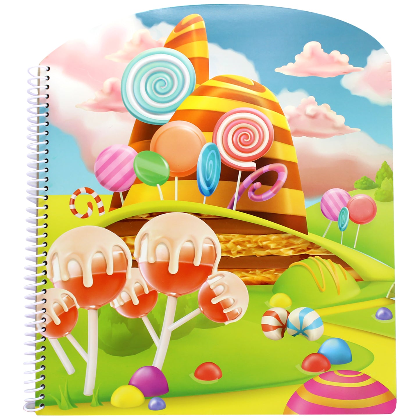 Mega Creativity Set Sweet Shoppe colorful candy house toy with lollipops