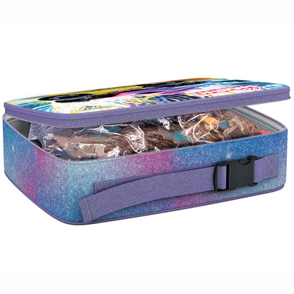 Monster Jam Sparkle Smash 100pc Puzzle with Insulated Lunch Box