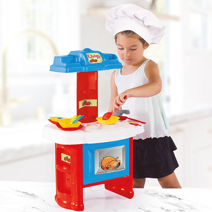 Dolu Chef's Kitchen Playset - Colorful 20pc Set for Toddlers