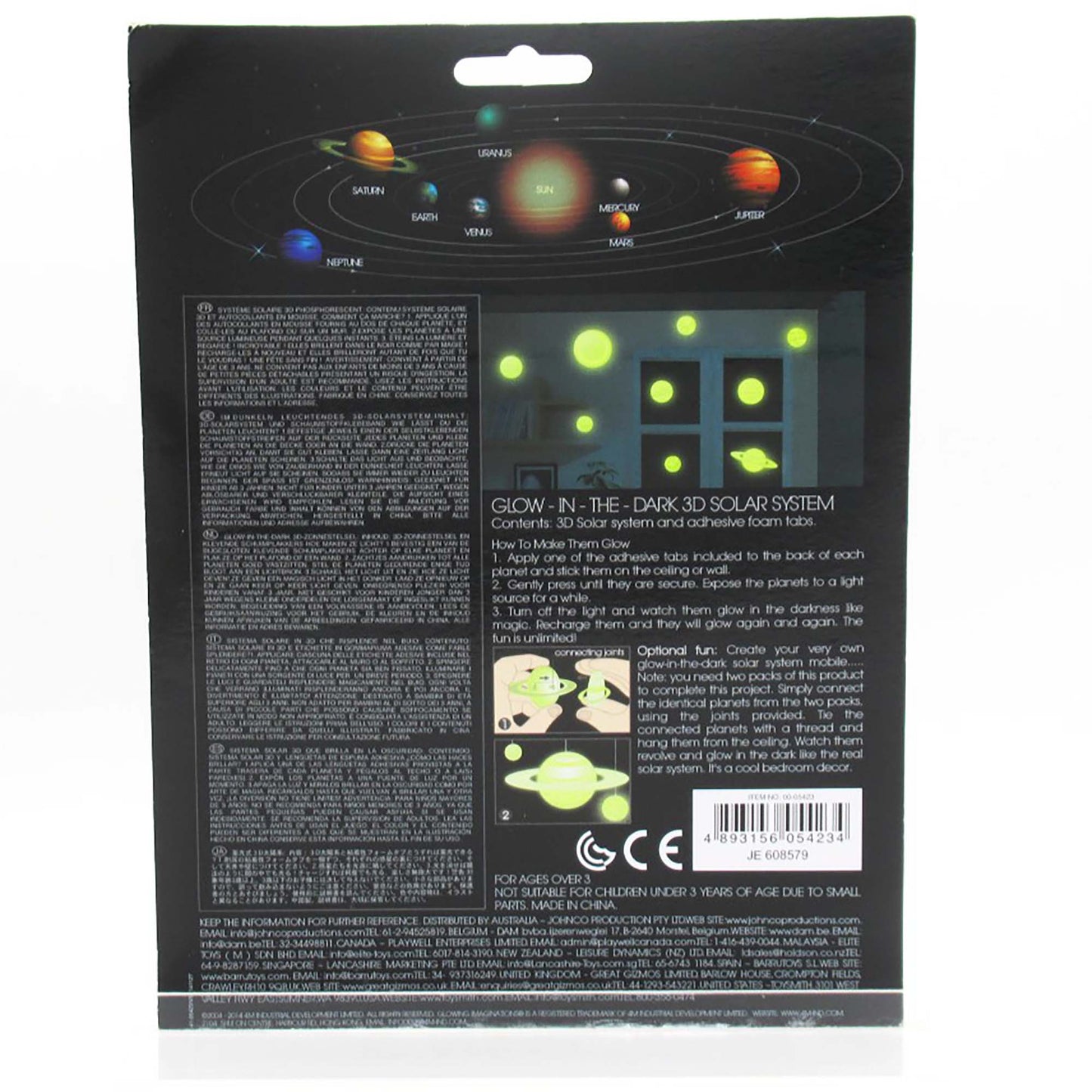 Cosmic Glow: 3D Solar System Adventure Kit