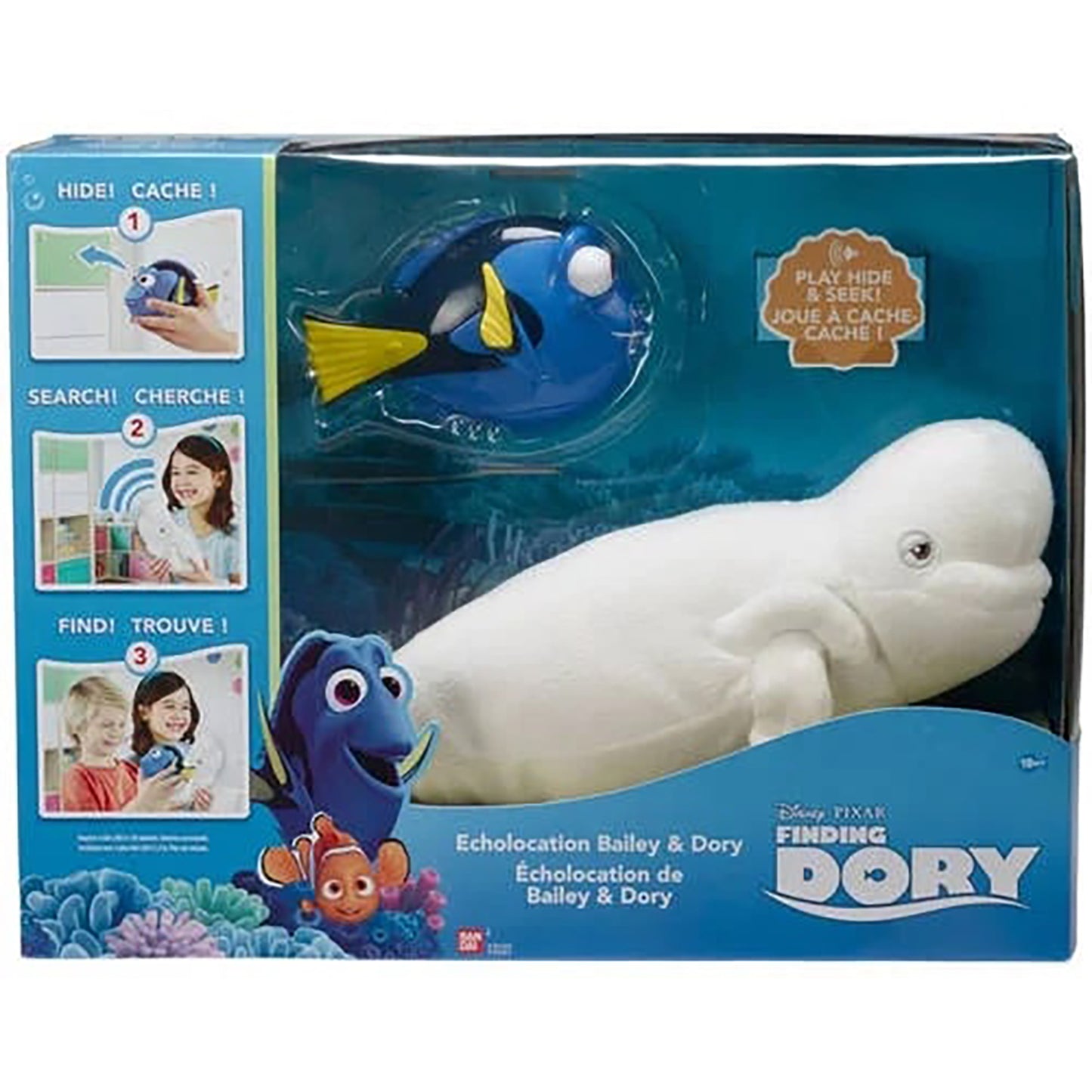 Disney Finding Dory Echo Location Bailey and Dory Interactive Toy Set