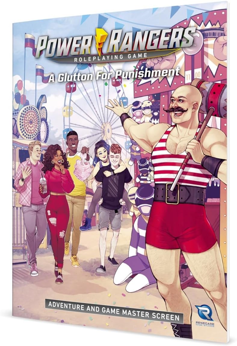 Power Rangers RPG: A Glutton for Punishment Adventure & Game Master Screen