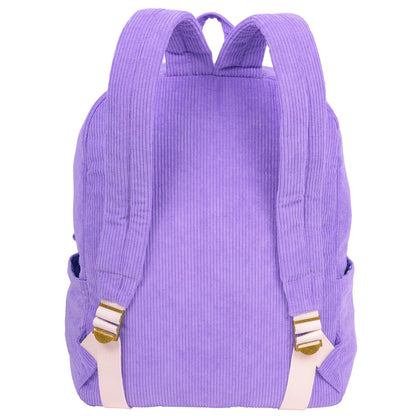 Style.Lab: Billie Corduroy Backpack - Periwinkle