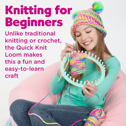Creativity for Kids Quick Knit Loom - Beginner's Knitting Kit