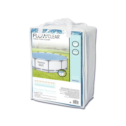 Bestway 12' Flowclear Solar Pool Cover for Optimal Heat Retention