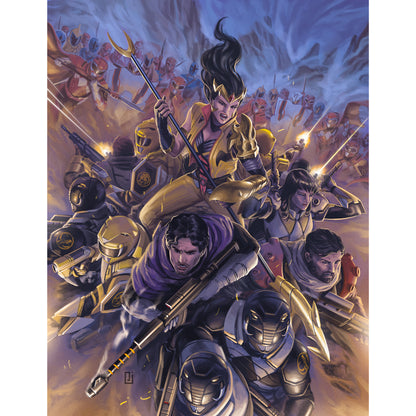 Power Rangers RPG: Through the Shattered Grid Sourcebook - Hardcover