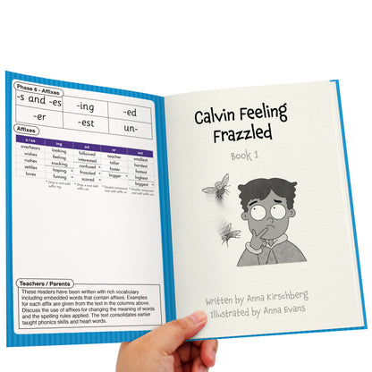 Calvin Decodable Chapter Book Set - 6 Illustrated Books