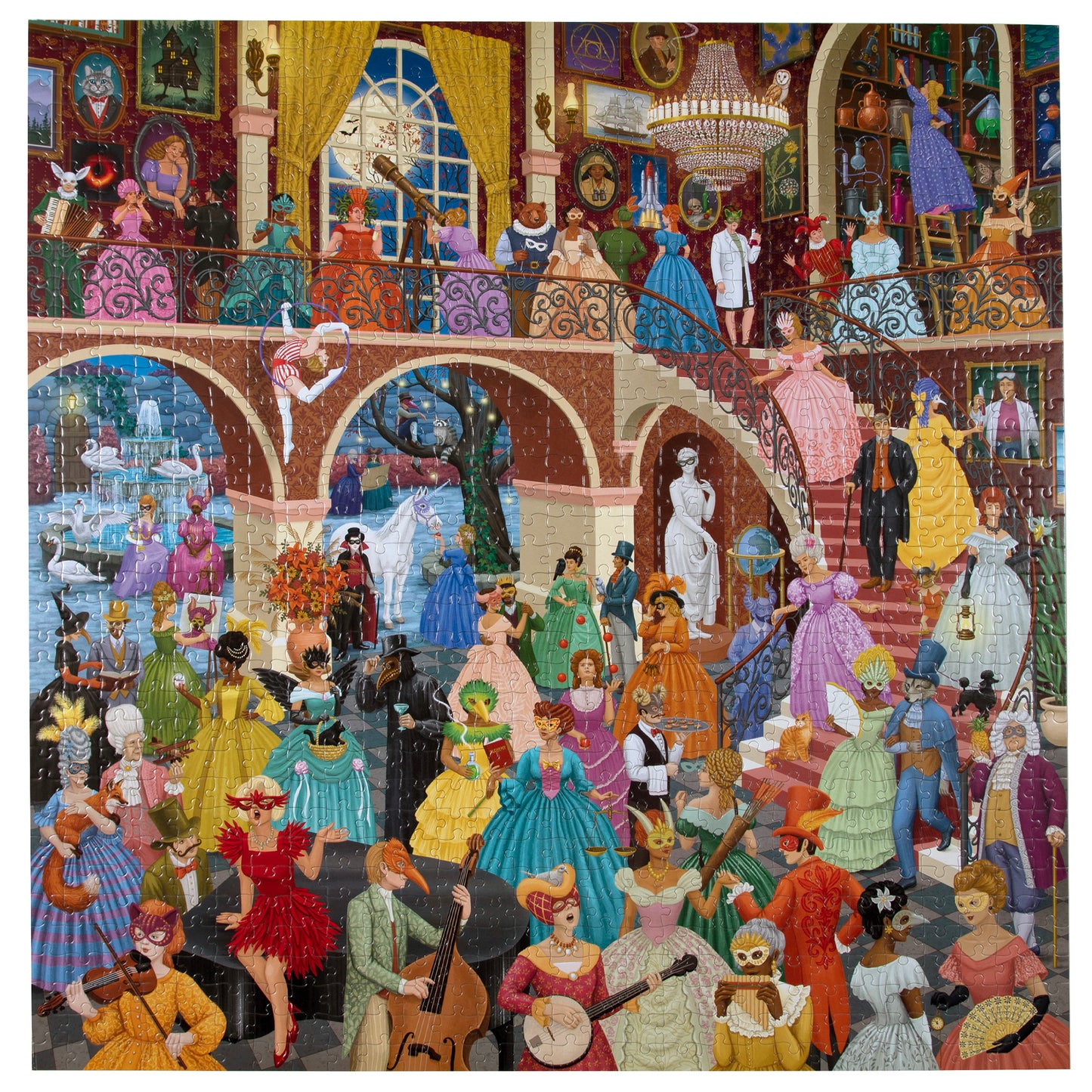Piece&Love Alchemist's Masquerade Jigsaw Puzzle - 1000 pc